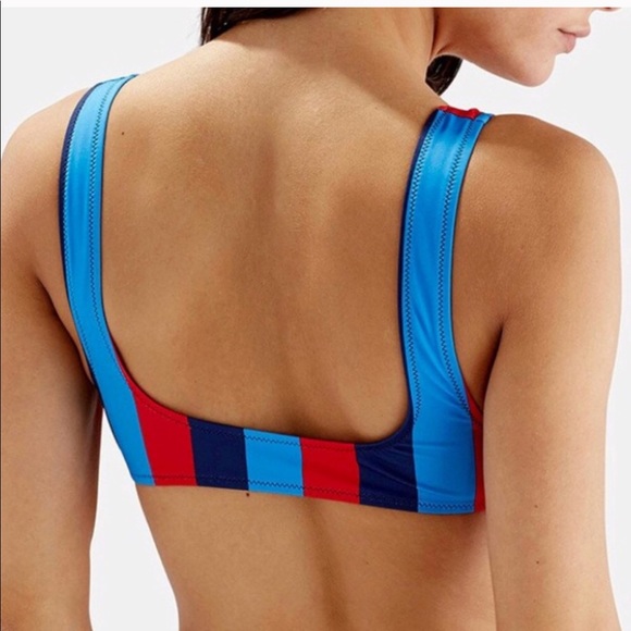 FINAL PRICE 🌞Solid and Striped top - Picture 4 of 6